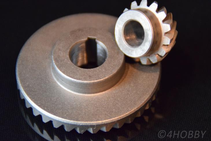 2-tlg Tellerrad Ritzel Zahnrad 35 14 Kegelrad Getriebe 11 8mm Zahnräder ...